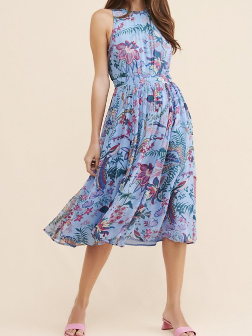 Anthropologie Hermia Midi Dress